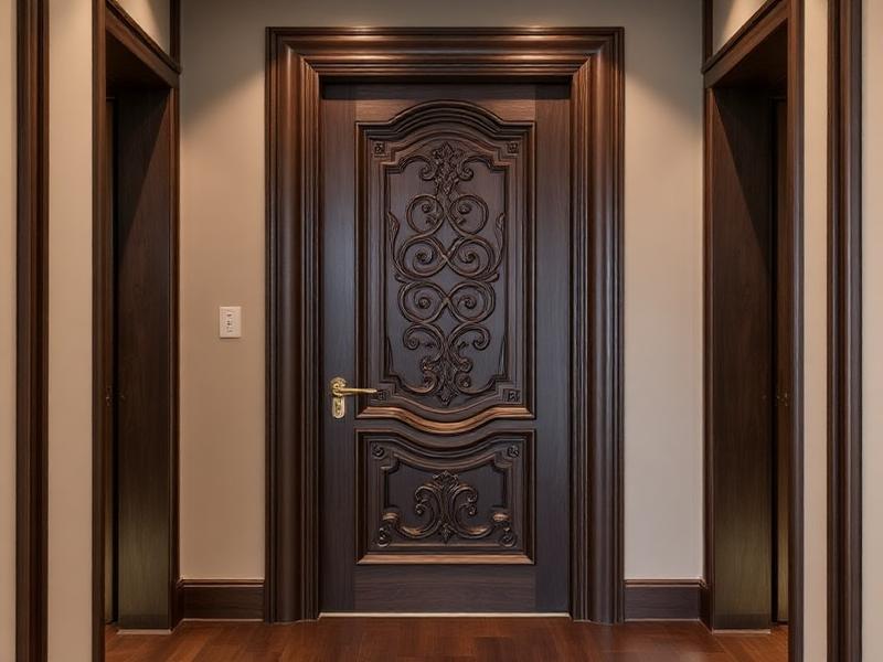 Carved Wood Door